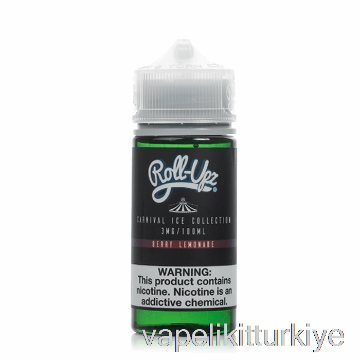 Vape Türkiye Ice Berry Limonata - Karnaval - Meyve Suyu Roll Upz - 100ml 6mg